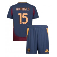 Echipament fotbal AS Roma Mats Hummels #15 Tricou Treilea 2024-25 pentru copii maneca scurta (+ Pantaloni scurti)